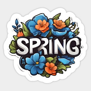 Spring flowers Sticker